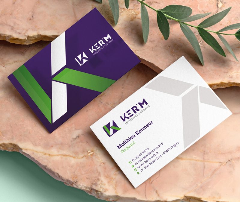 KER&rsquo;M : identité visuelle, communication – Massy – Essonne