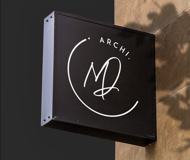 MD Archi : Refonte du logo et site web – Chilly Mazarin – Essonne